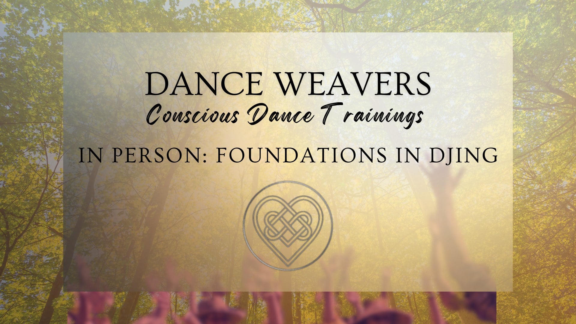 Dance Weavers ~ Foundations in DJing In Person