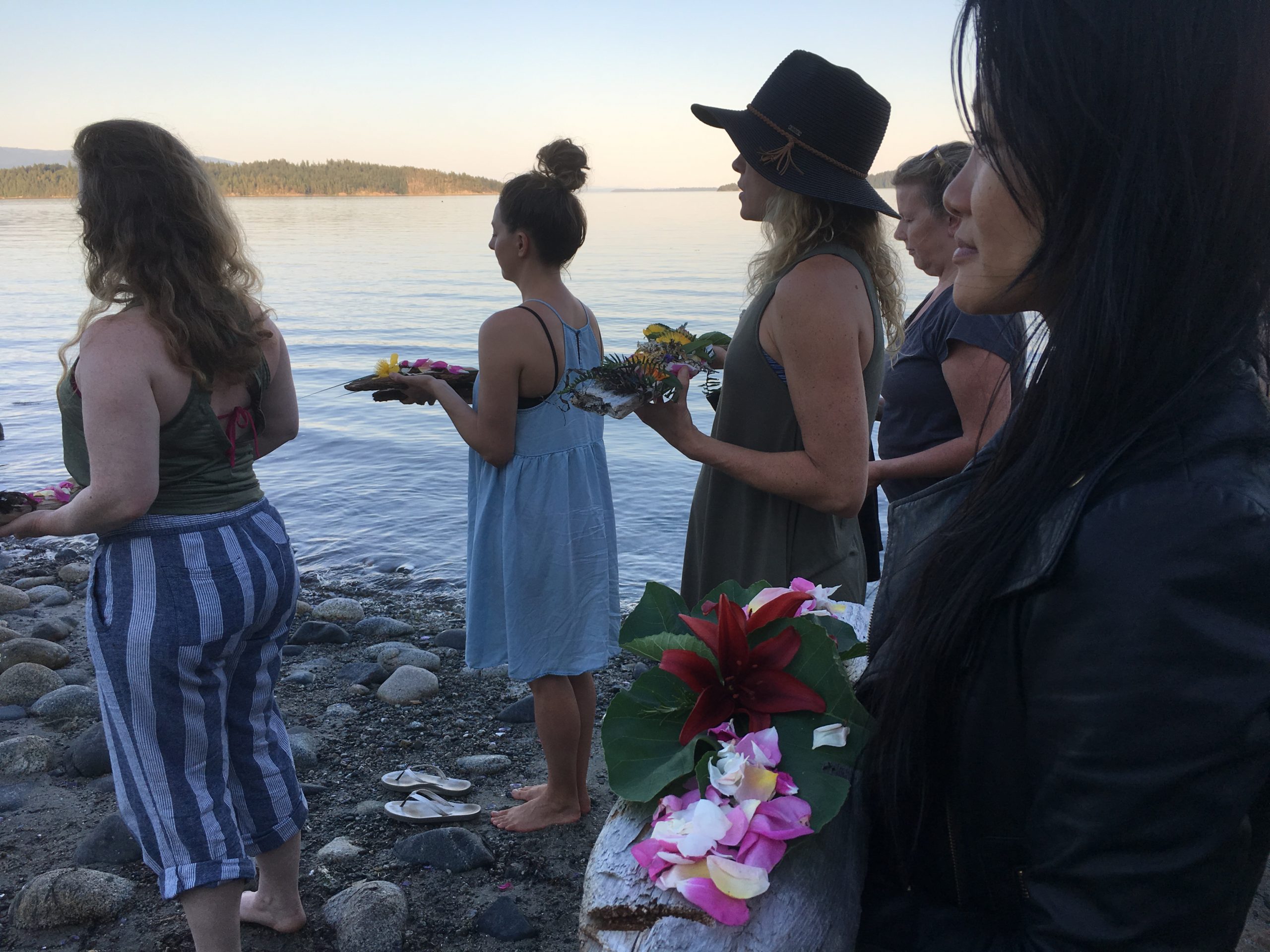 Hollyhock Island Retreat with Mara Branscombe